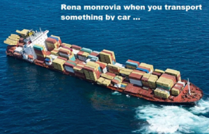 Rena Monrovia When You Transport Something By Car ...